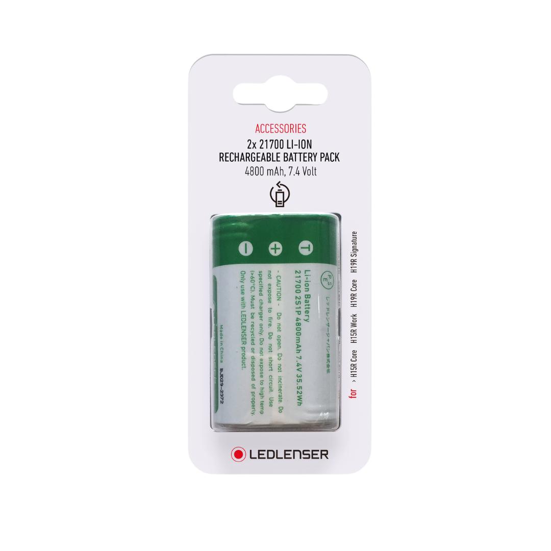 2 x 21700 Li-ion Rechargeable Battery Pack (H15R Core/Work, H19R Core/Signature)