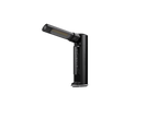 Front three-quarter view of Ledlenser W7R rechargeable work light with base in vertical position and light bar at 45 degree angle - Black