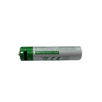 1 set of rechargeable batteries - Direct USB